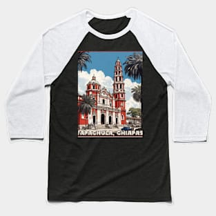 Tapachula Chiapas Mexico Travel Vintage Poster Baseball T-Shirt